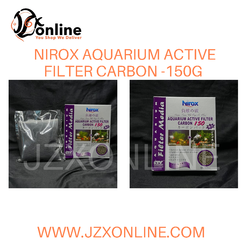 NIROX Aquarium Active Filter Carbon (with bag) - 150g