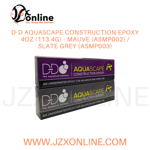 D-D Aquascape Construction Epoxy 4oz (113.4g) - Mauve (ASMP002) / Slate Grey (ASMP003)