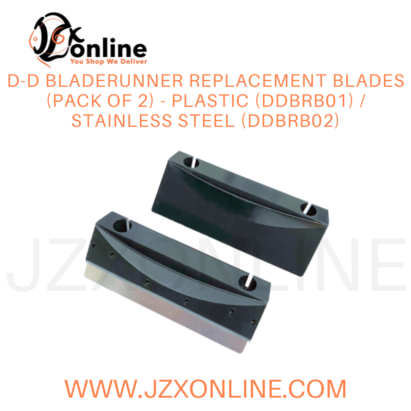 D-D Bladerunner Replacement Blades (Pack of 2) - Plastic (DDBRB01) / Stainless Steel (DDBRB02)