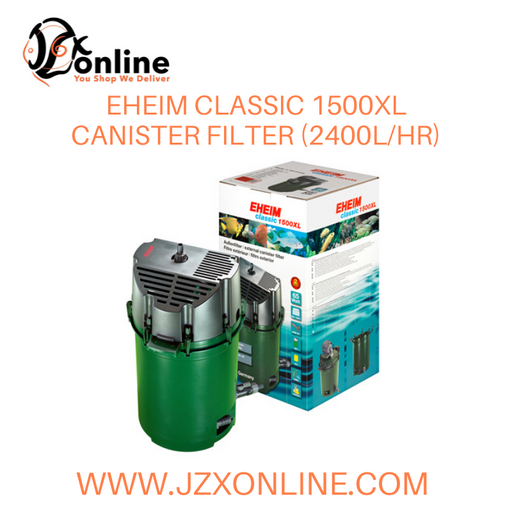 EHEIM Classic 1500XL (EM2260010) - Canister Filter (2400L/Hr)