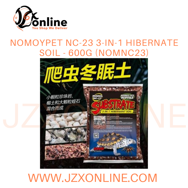 NOMOYPET NC-23 3-in-1 Hibernate Soil - 600g (NOMNC23)