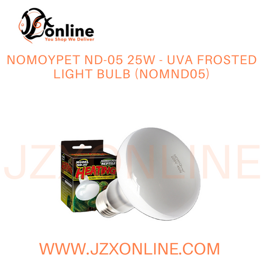 NOMOYPET ND-05 25W - UVA Frosted Light Bulb (NOMND0525)