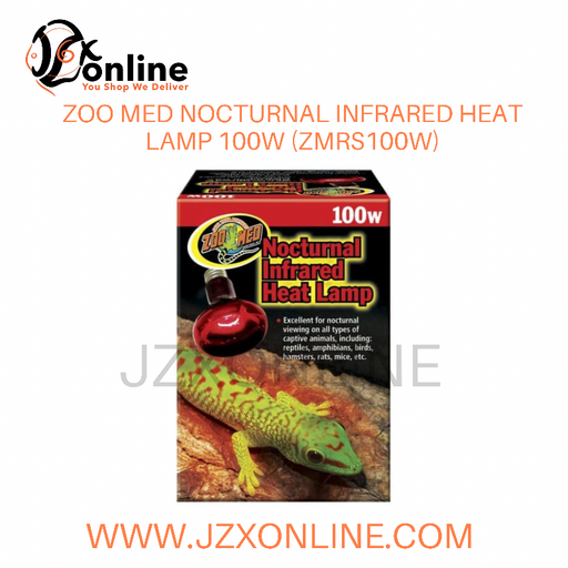 ZOO MED Nocturnal Infrared Heat Lamp 100W (ZMRS100E)