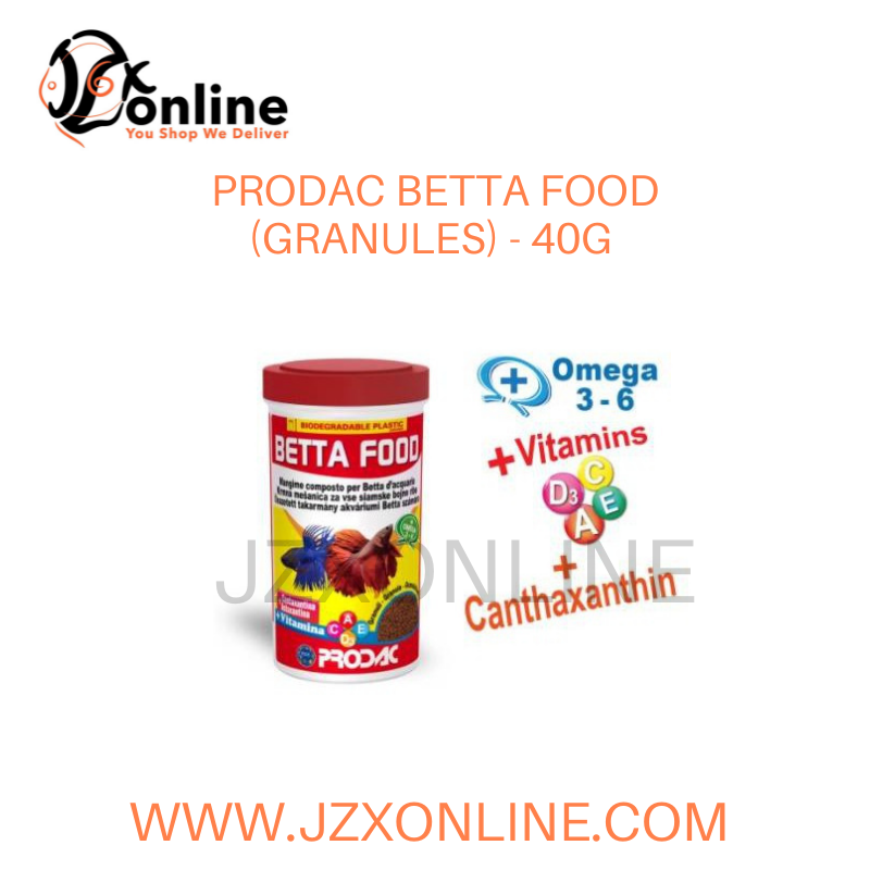 PRODAC Betta Food (Granules) - 40g