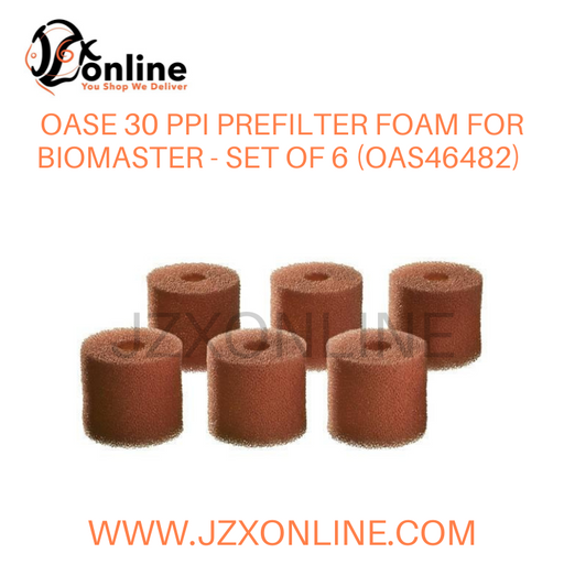 OASE 30 ppi Prefilter Foam For Biomaster - Set of 6