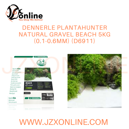 DENNERLE PLANTAHUNTER NATURAL GRAVEL BEACH 5kg (0.1-0.6mm) (D6911)