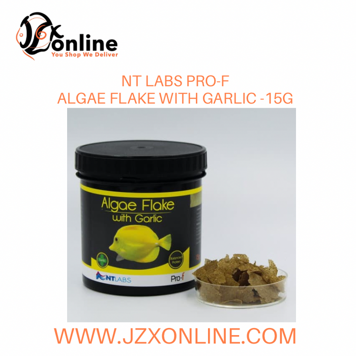 NT LABS Pro-f Algae Flake with Garlic - 15g