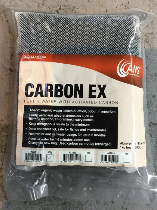 ANS Carbon EX 300g (Comes with net)