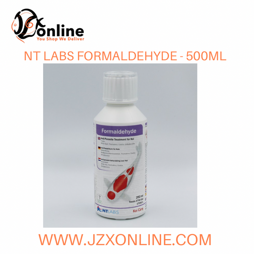 NT LABS Formaldehyde (Treats White spot, Trichodina, Costia and Chilodonella) - 500ml