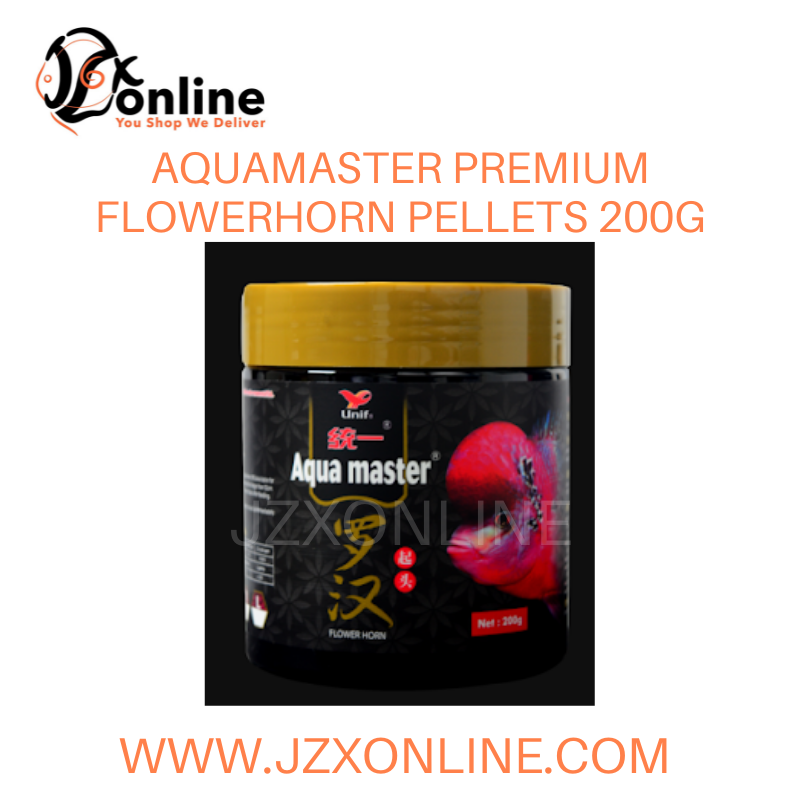 AQUAMASTER Premium Flowerhorn Pellet 200g