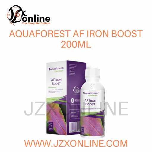 AQUAFOREST AF Iron Boost - 200ml / 250ml (PROFESSIONAL, EASILY ABSORBABLE CHELATED IRON SUPPLEMENT FOR AQUATIC PLANTS)