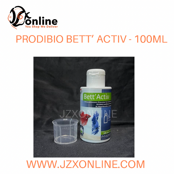 PRODIBIO BETT’ACTIV - 100ml (Water conditioner for Bettafish)