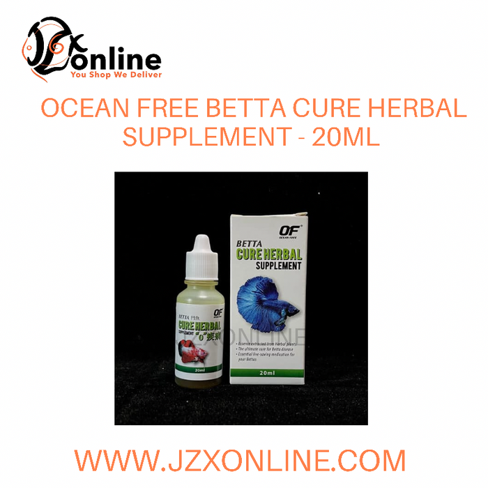 OCEAN Betta Cure Herbal Supplement - 20ml
