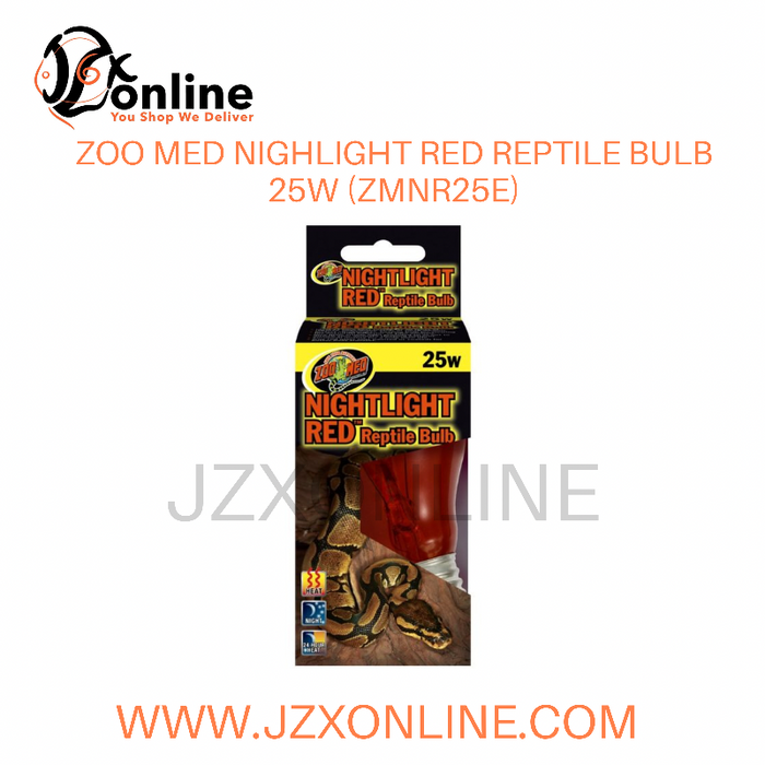 ZOO MED Nightlight Red Reptile Bulb 25W (ZMNR25E)