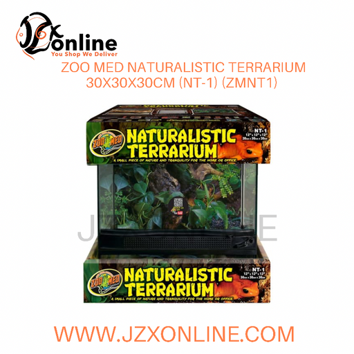 ZOO MED Naturalistic Terrarium (30x30x30cm) Small (ZMNT1)