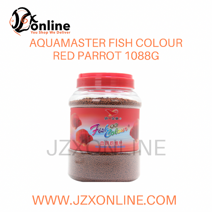 AQUAMASTER Fish Colour Red Parrot(338g/1088g)