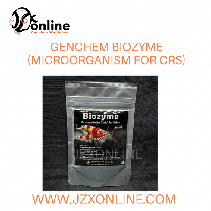 GENCHEM Biozyme (Micro organism for Crystal Red Shrimps) - 50g
