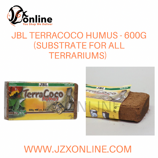 JBL TerraCoco Humus - 600g (Substrate for all types of terrariums)