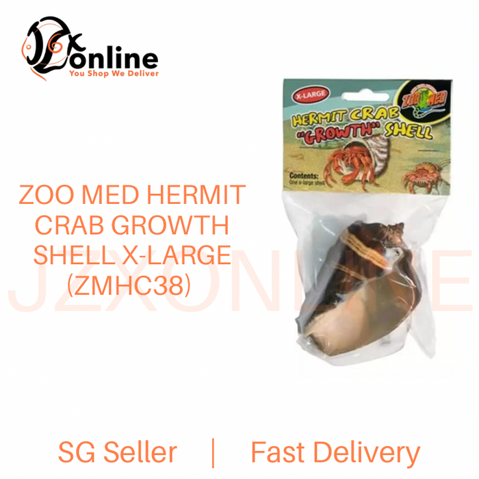 ZOO MED Hermit Crab Growth Shell X-Large (1 Shell/Pack) (ZMHC38)