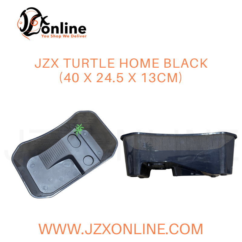 JZX Turtle Home Black (40 x 24.5 x 13cm)