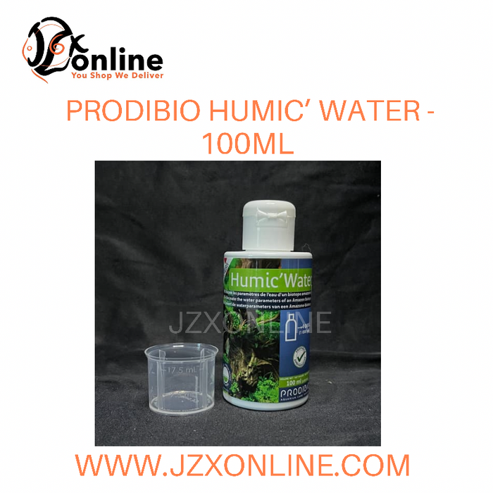 PRODIBIO HUMIC’WATER - 100ml (Recreates water parameters of an Amazonian biotope)