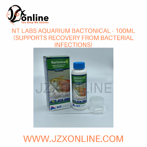 NT LABS Aquarium Bactonical (Botanical support for recovery from bacterial infections) - 100ml