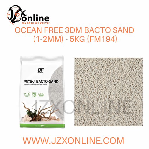 OCEAN FREE 3DM Bacto Sand (1-2mm) - 5kg (FM194)
