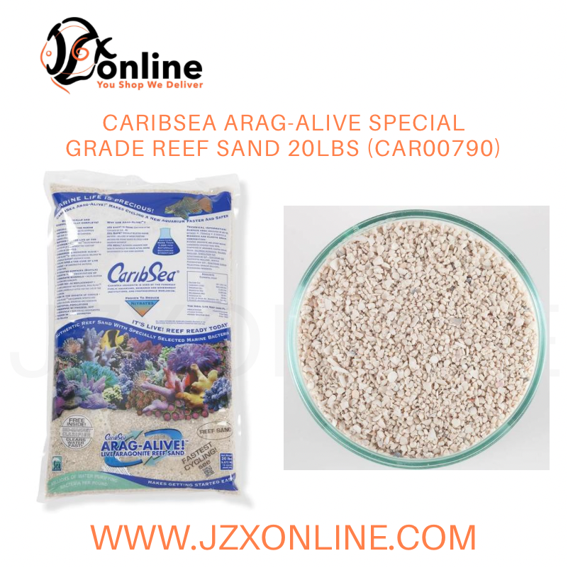 CARIBSEA Arag-Alive Special Grade Reef Sand (10lbs / 20lbs)