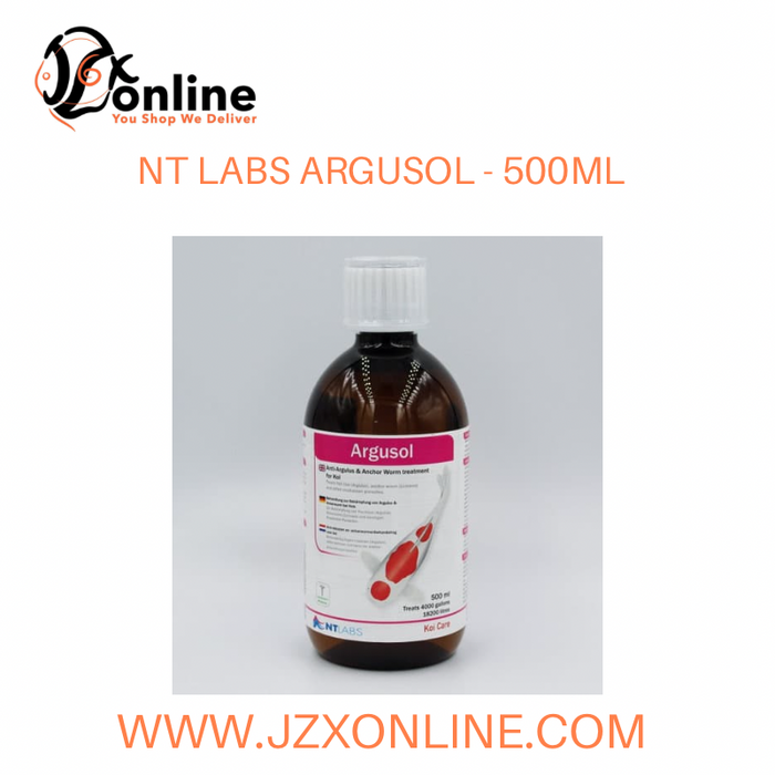 NT LABS Argusol (Treats Anchor Worm, Fish Lice & Crustacean Parasites) - 500ml