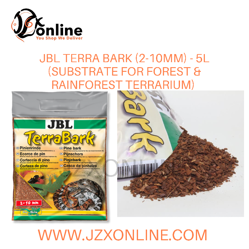 JBL TerraBark (2-10mm) - 5L (Ground substrate for forest and rainforest terrariums)