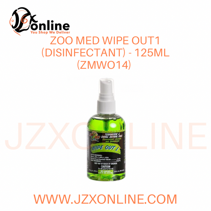 ZOO MED Wipe Out 1 (Disinfectant) - 125ml(ZMWO14) / 258ml(ZMWO18)