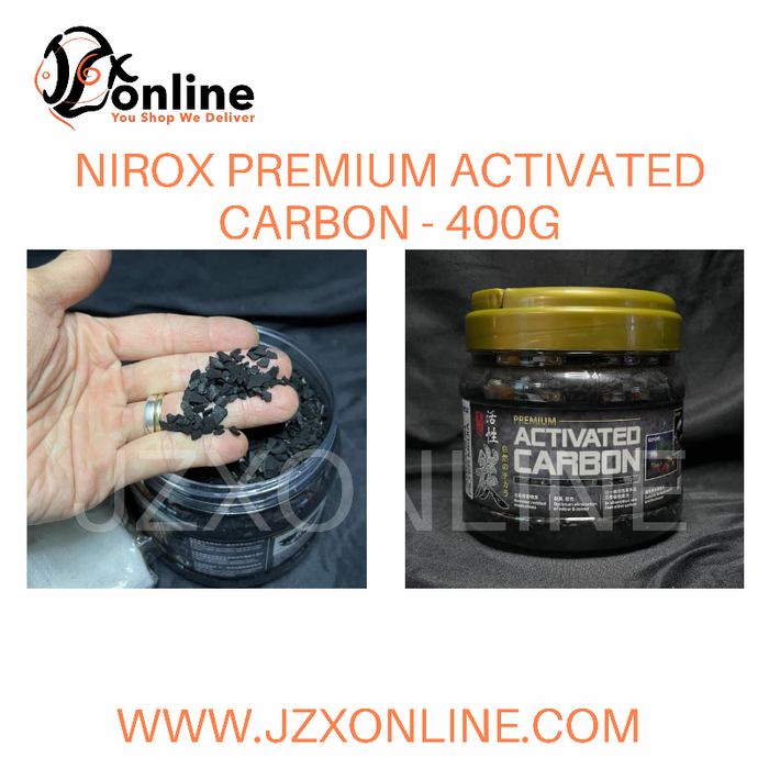 NIROX Premium Activated Carbon (Made from coconut shell) - 400g