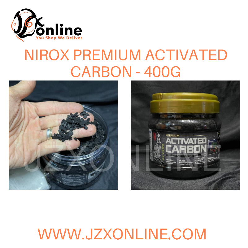 NIROX Premium Activated Carbon (Made from coconut shell) - 400g