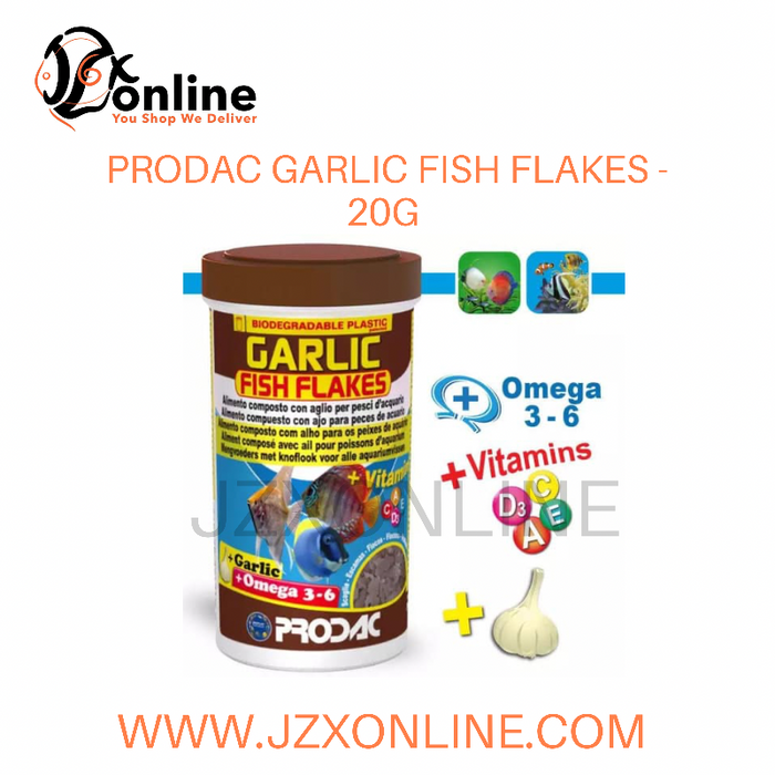 PRODAC Garlic Fish Flakes - 20g