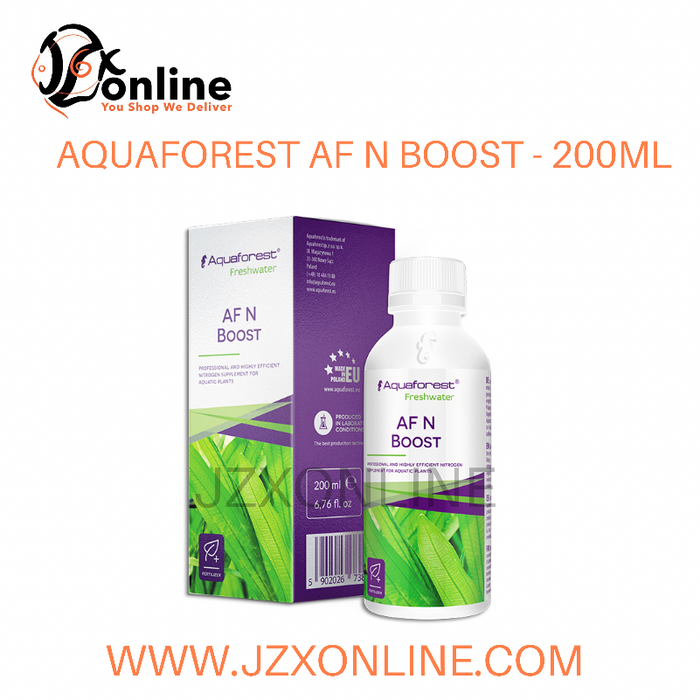 AQUAFOREST AF N Boost - 200ml (PROFESSIONAL AND HIGHLY EFFICIENT NITROGEN SUPPLEMENT FOR AQUATIC PLANTS)