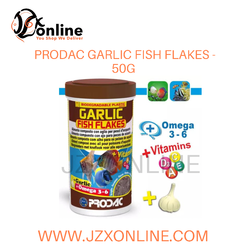 PRODAC Garlic Fish Flakes - 50g