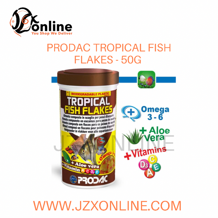 PRODAC Tropical Fish Flakes - 50g