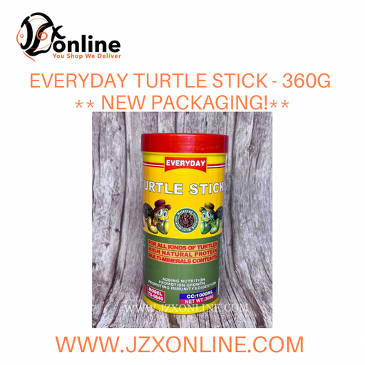 EVERYDAY Turtle Pellet 360g **NEW PACKING/FORMULA**