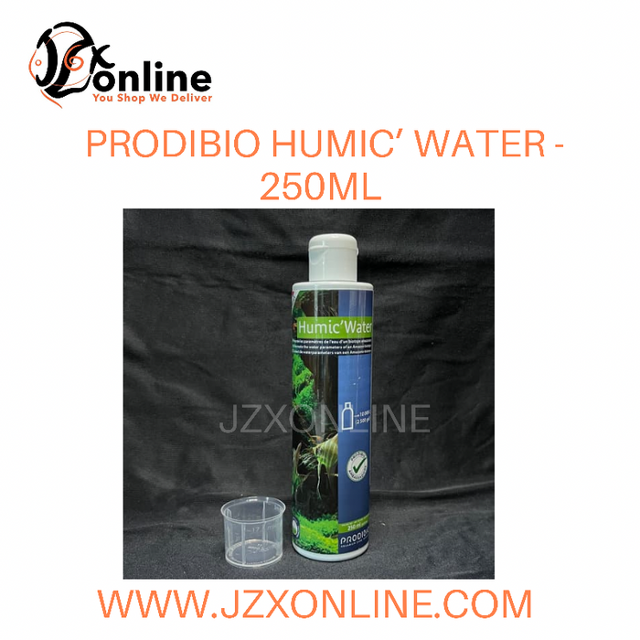 PRODIBIO HUMIC’WATER - 250ml (Recreates water parameters of an Amazonian biotope)