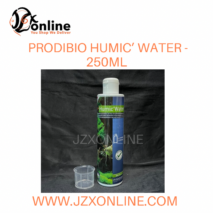 Hunic Water PRODIBIO HUMIC’WATER - 250ml (Recreates water parameters of an Amazoni ...