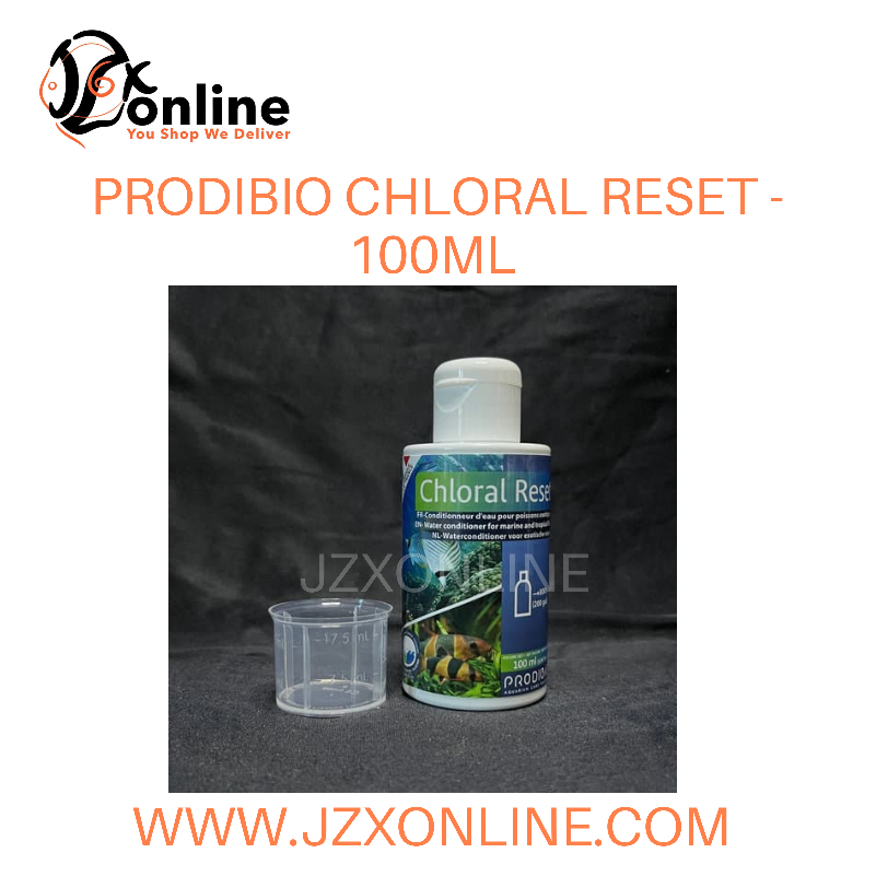 PRODIBIO Chloral Reset - 100ml **NEW!!** (Water Conditioner for freshwater and marine fish)