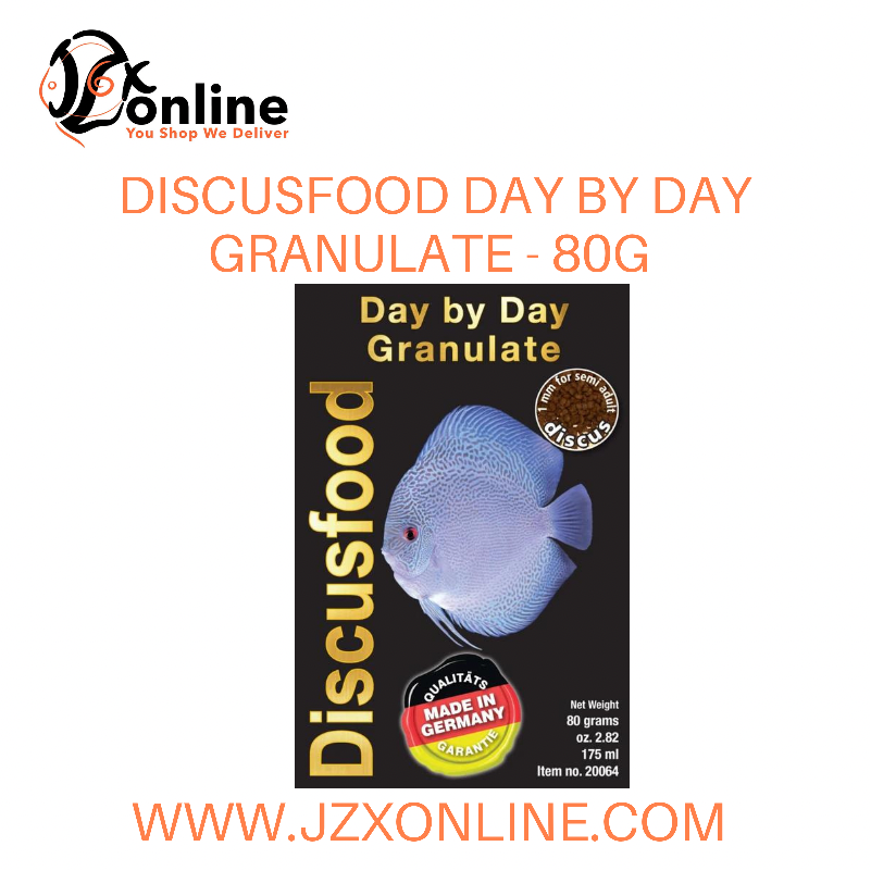 DISCUSFOOD Granulates Day By Day 1mm 80g