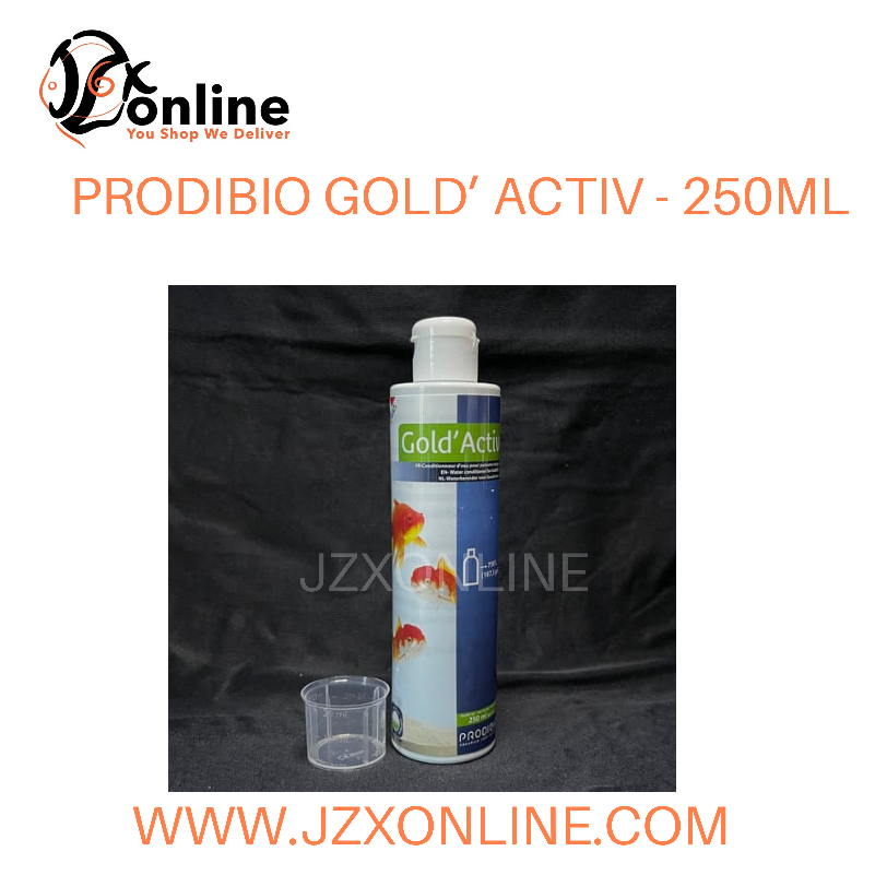 PRODIBIO GOLD’ACTIV - 250ml (Water conditioner for Goldfish)