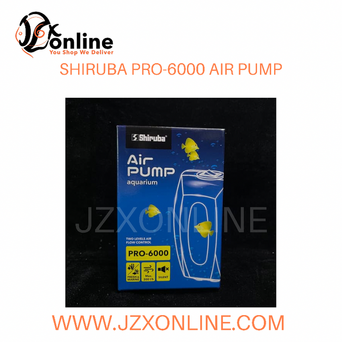 SHIRUBA PRO-6000 2 OUTLET AIR PUMP