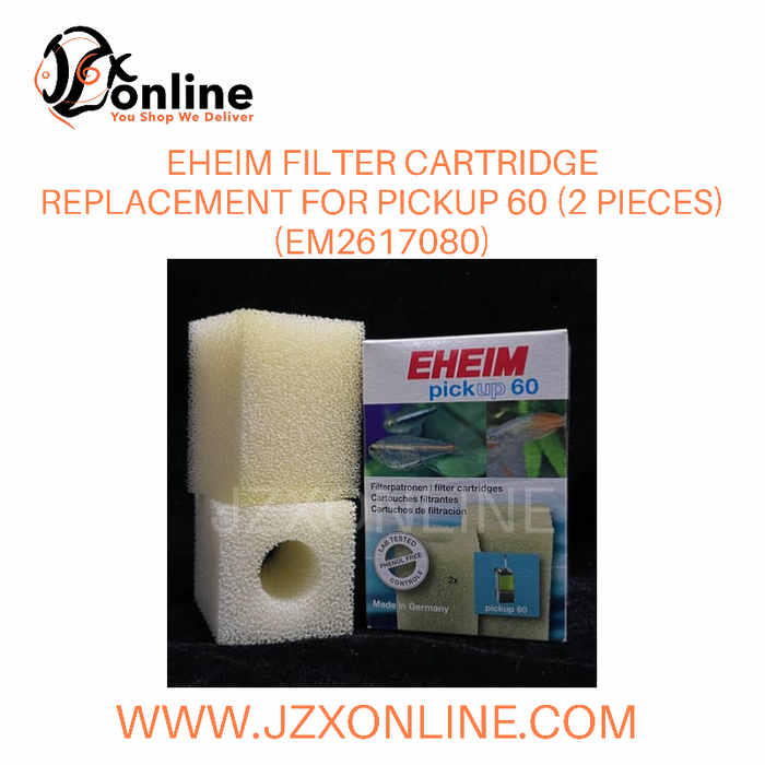 EHEIM Filter Cartridge Replacement For Pickup 60 (2 Pieces) (EM2617080)