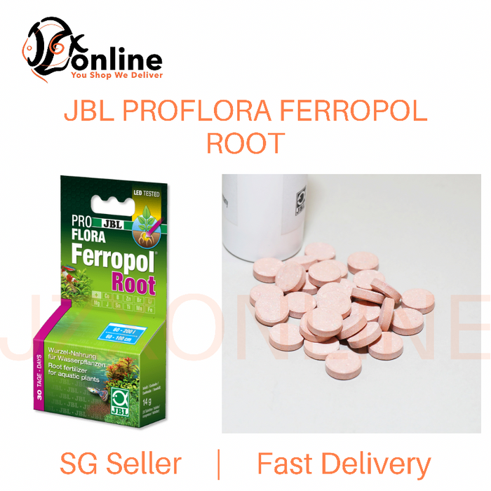 JBL PROFLORA Ferropol Root (Fertiliser tablets for strong plant roots in the aquarium)