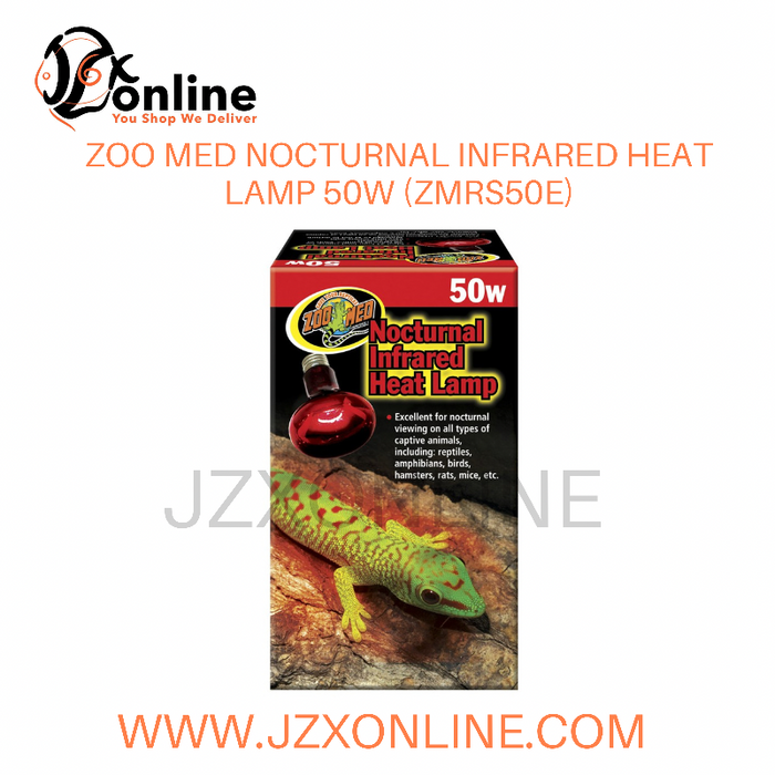 ZOO MED Nocturnal Infrared Heat Lamp 50W (ZMRS50E)