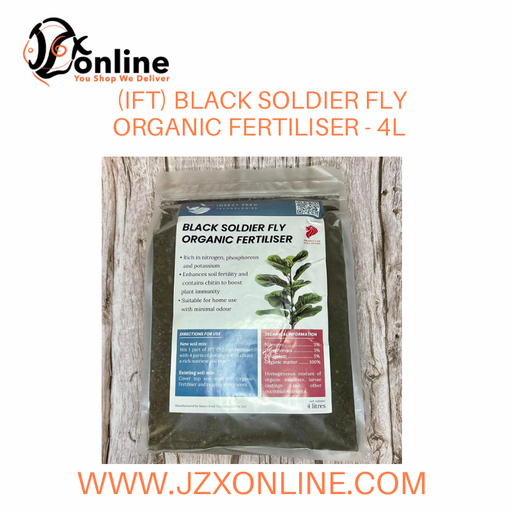 (IFT) Black Solider Fly Organic Fertiliser - 4L