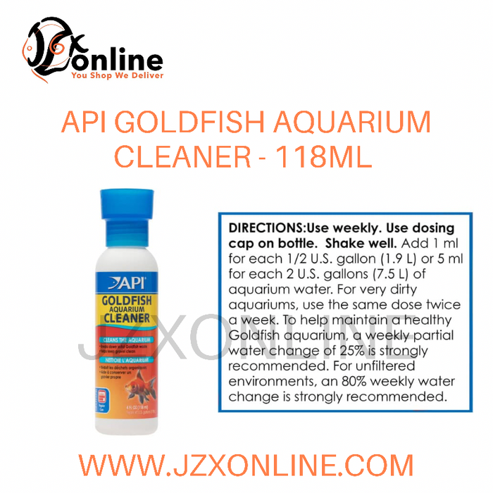 API® GOLDFISH AQUARIUM CLEANER - 118ml — jzxonline