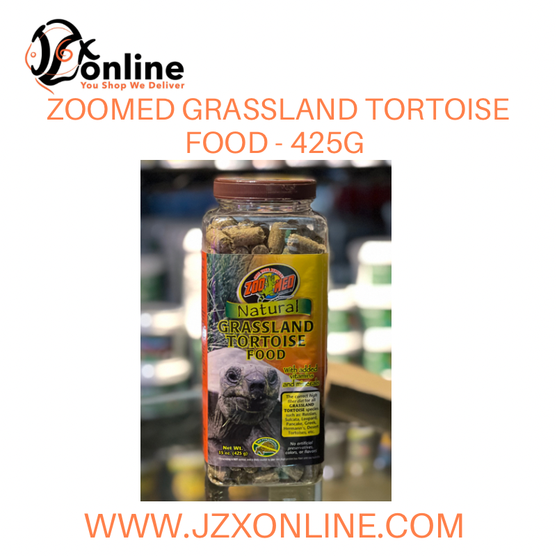 ZOO MED Natural Grassland Tortoise Food - 425g